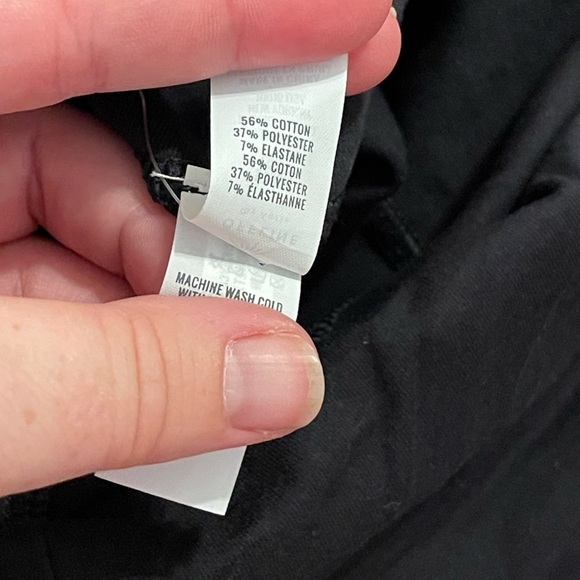 Aerie NWT Offline OG high rise super flare black fold over leggings - Picture 8 of 14